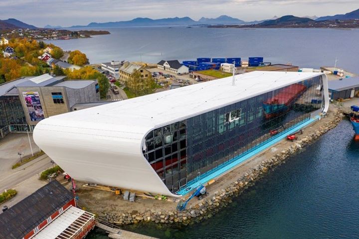 The art of housing an old Hurtigrute ship
